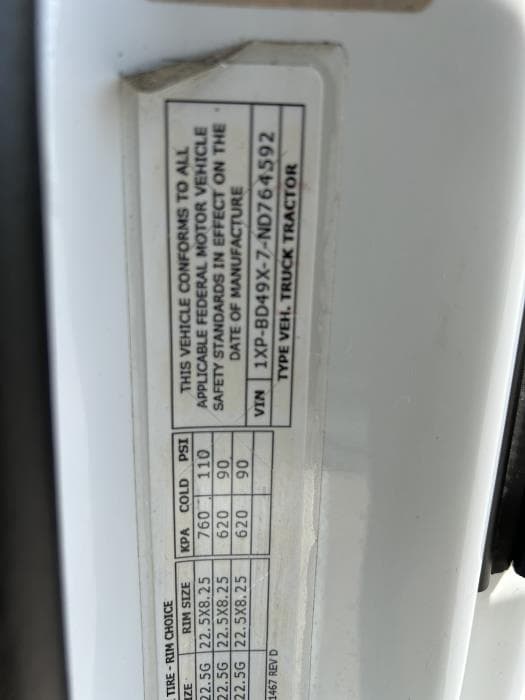 2022 Peterbilt 579 — photo 29