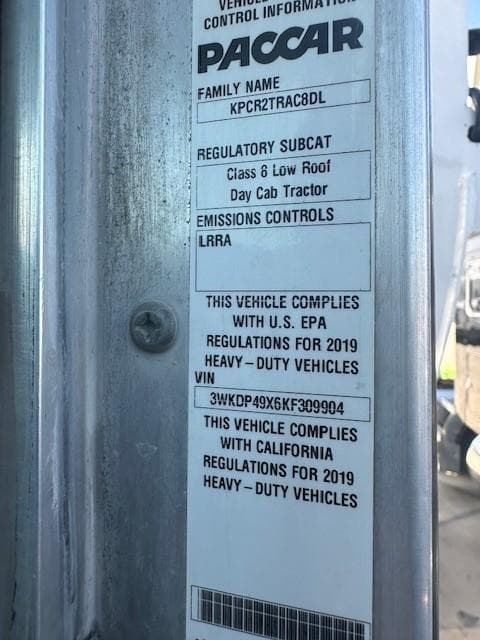 2019 Kenworth T800 — photo 10