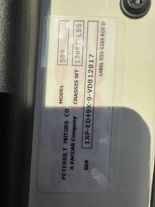 2027 Peterbilt 589 — photo 19