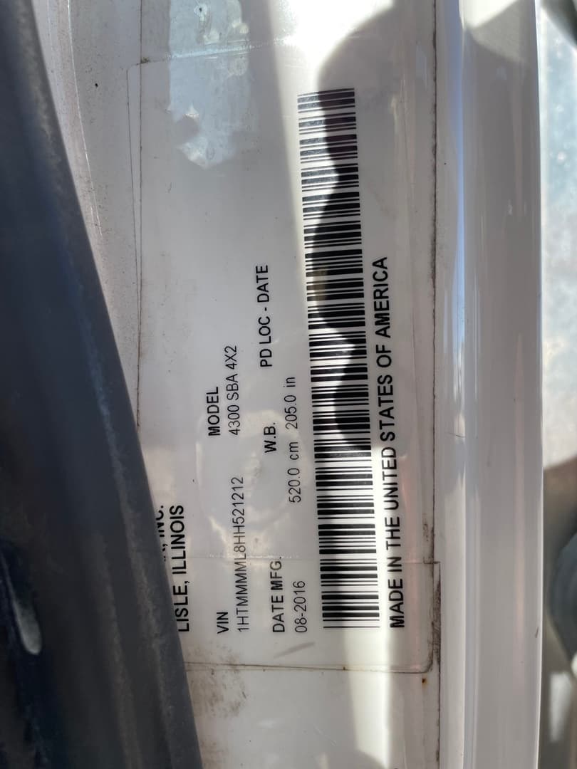 2017 International MV — photo 3