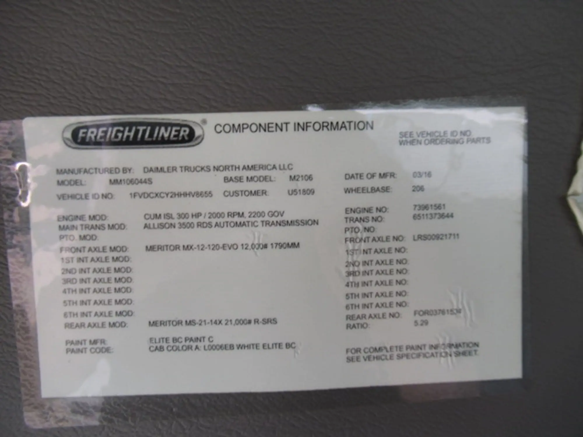 2017 Freightliner — photo 16