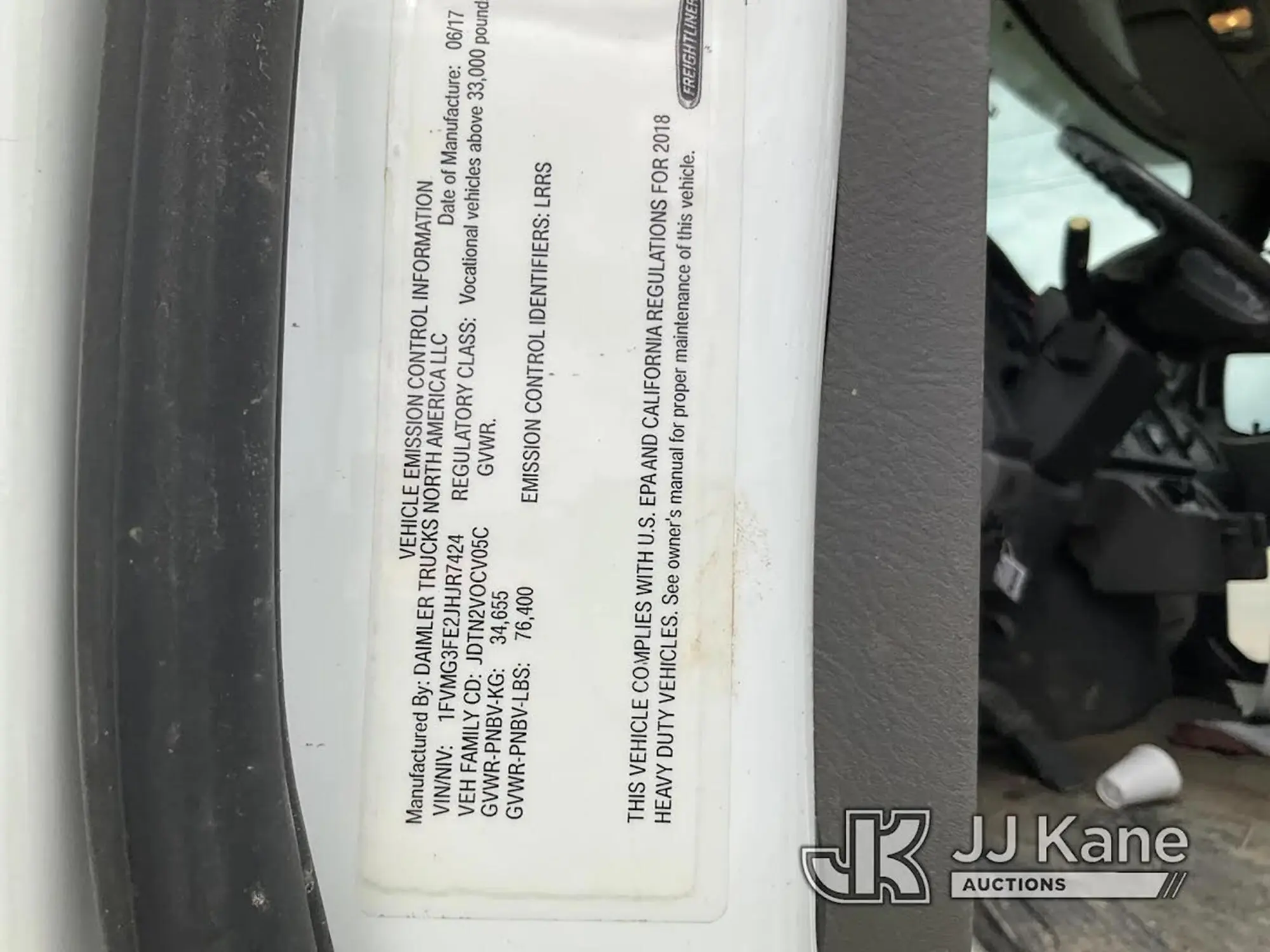 2018 Freightliner 114SD — photo 10