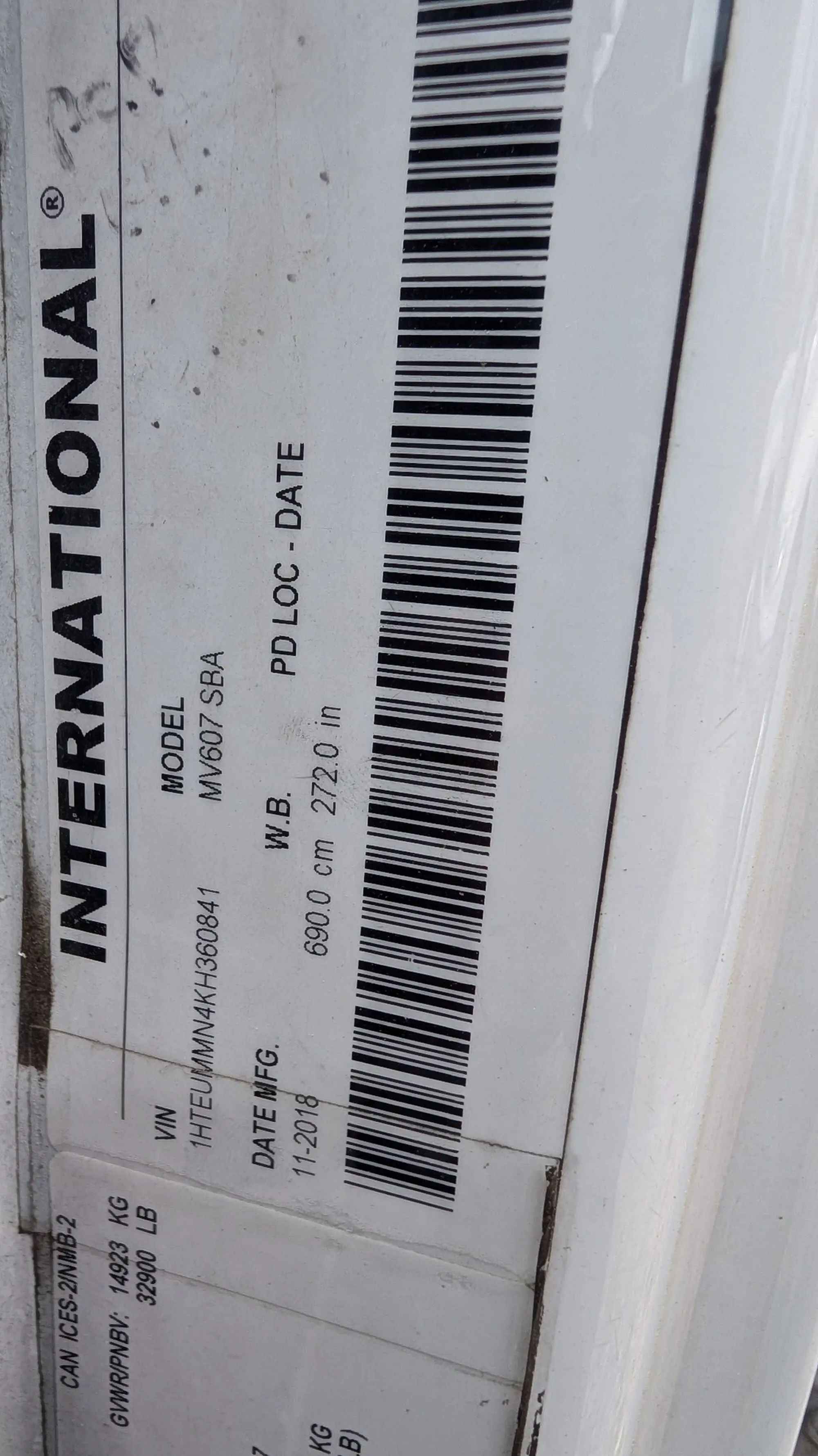 2019 International MV — photo 4