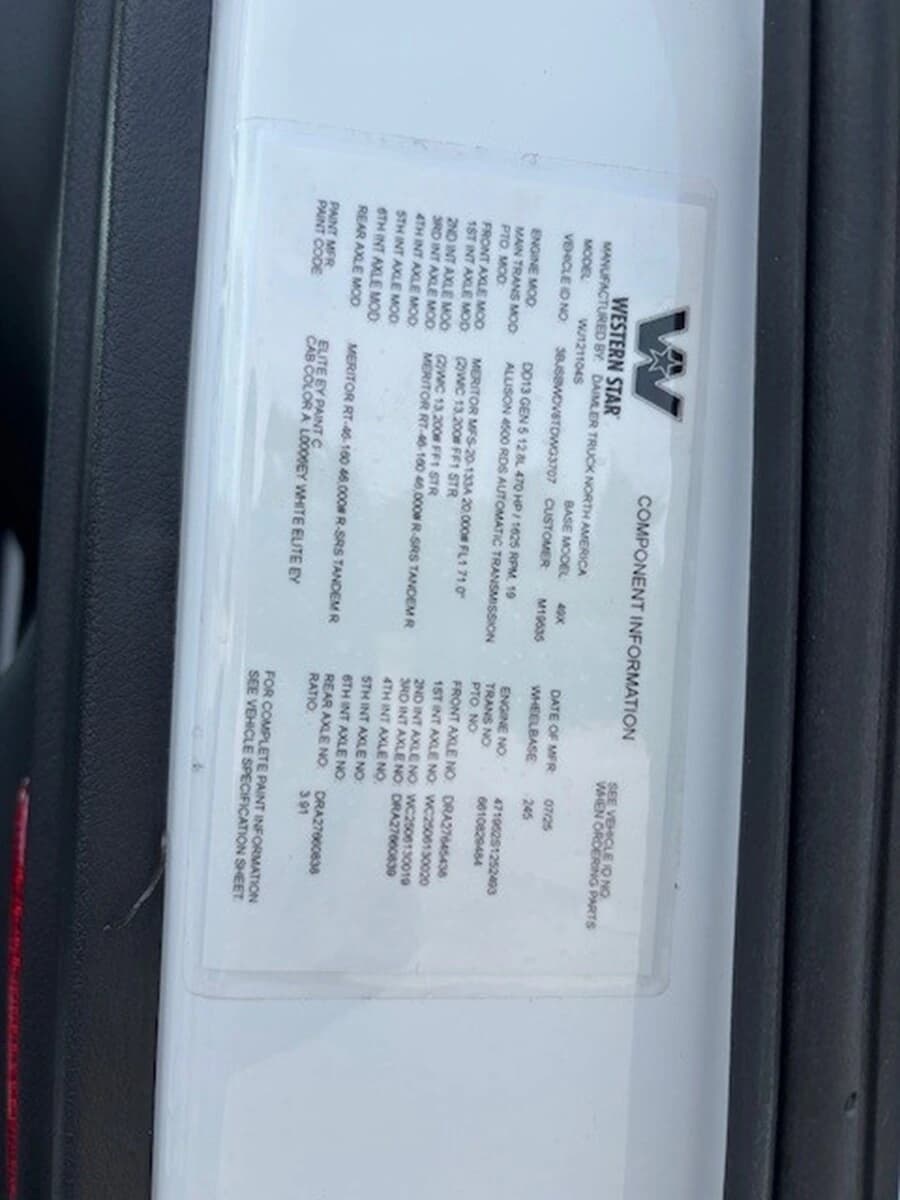 2026 Western Star 49X — photo 20