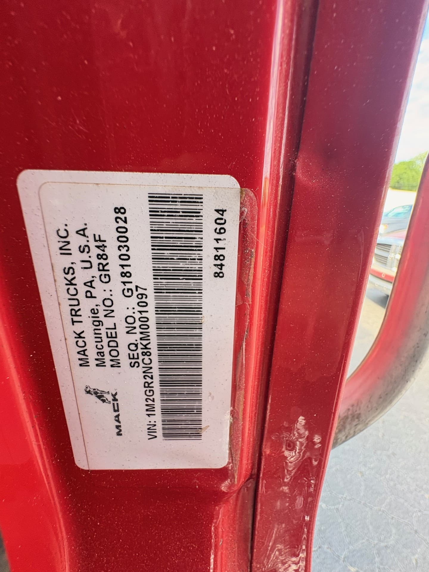 2019 Mack Granite — photo 9